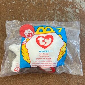 Ty Seamore White Seal Plush